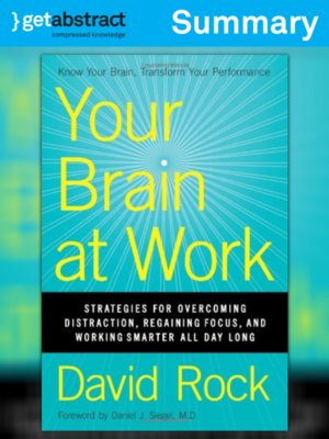 cover image of Your Brain at Work (Summary)